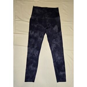 lululemon athletica Black Tie-Dye High-Rise Leggings